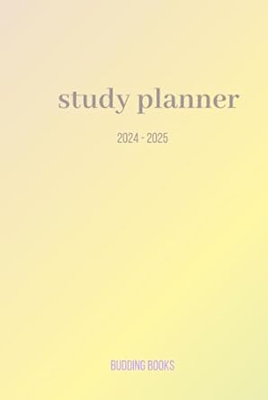 Study school homework homeschooling Planner 2024 2025