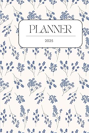 luxery hardcover 6x9 planner 2025 