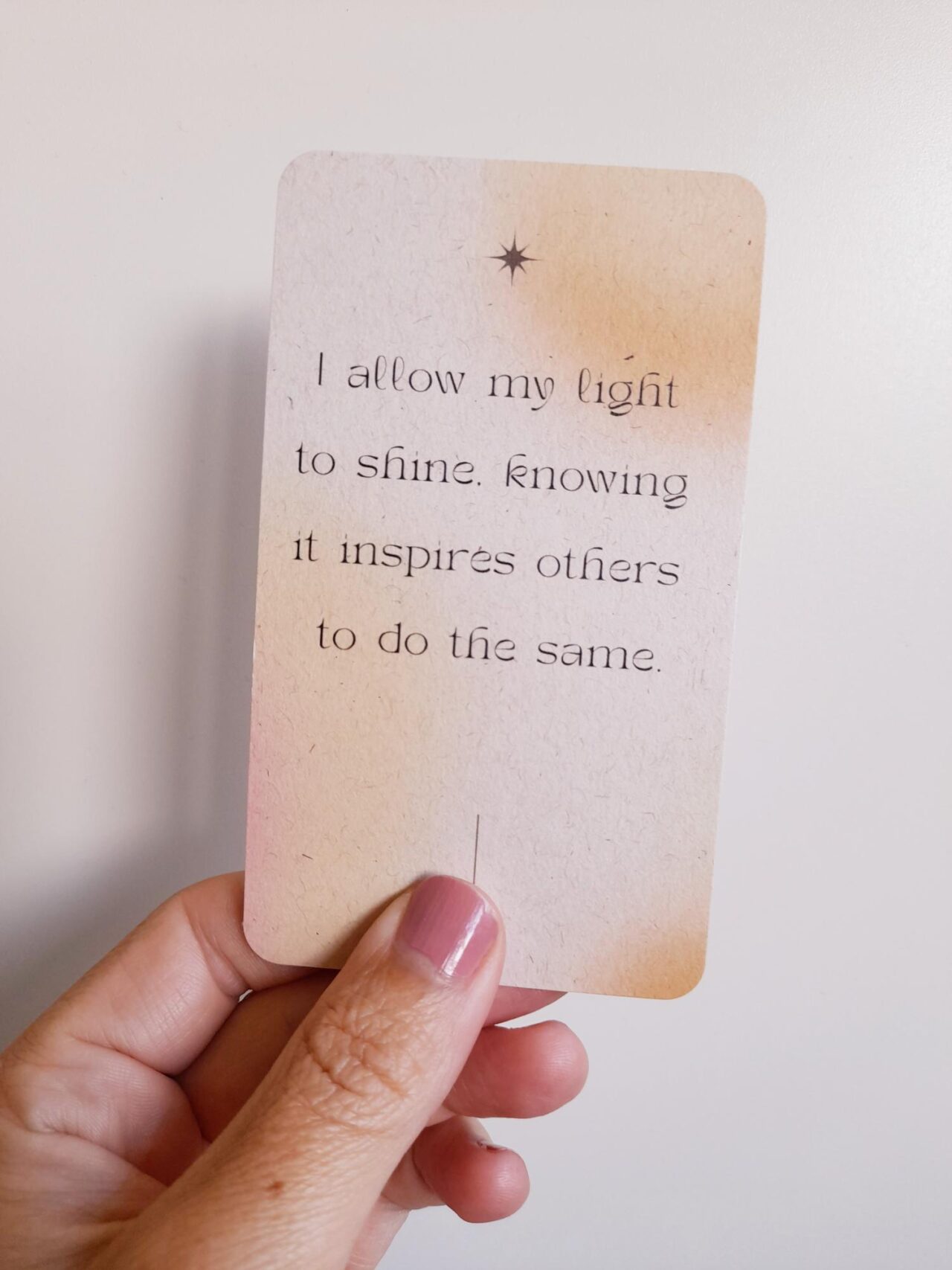 Light Up Affirmation Deck - Be Budding - Soul Writing & Purpose Guide