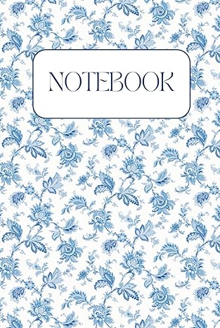 notebook women flowers english