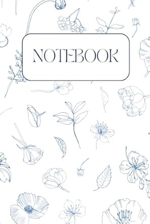 notebook flowers 