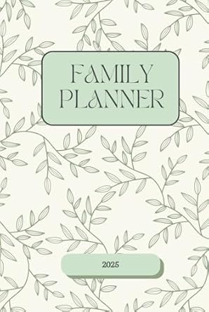 handy practical beautiful cheap family planner 2025