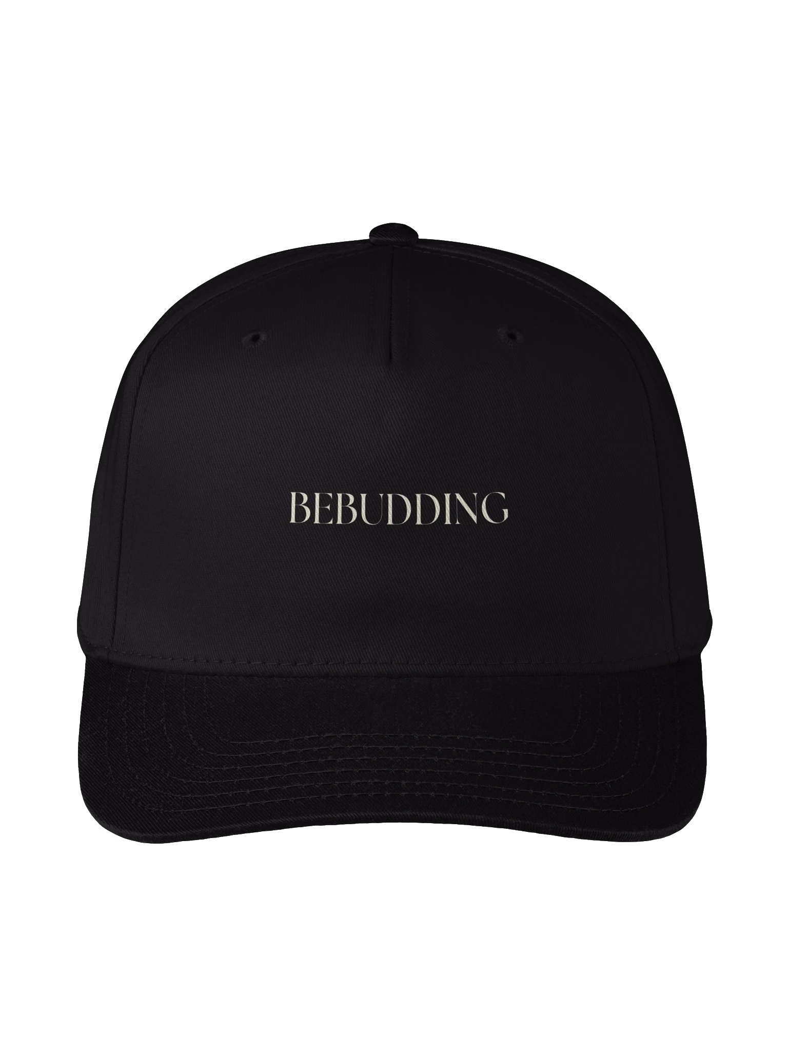BEBUDDING White Font - Baseball Cap